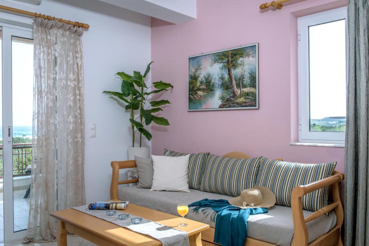 Thea Apartments Xerokampos  Bagian luar foto